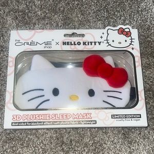 Hello kitty 3D plushie sleep mask